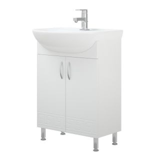 Тумба под раковину Corozo Олимп 60см белый SD-00000692